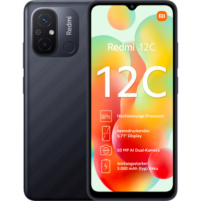 Мобільний телефон Xiaomi Redmi 12C 4/128GB Graphite Gray (977266)