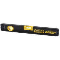Level Stanley FatMax WATERFIT CLASSIC PRO, aluminum frame, L=400 mm, 2 caps. (FMHT42553-1)