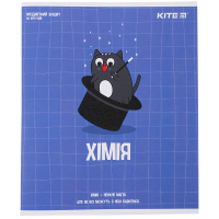 Зошит Kite предметний Cat 48 аркушів, клітинка, хімія (K23-240-22)