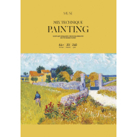 Drawing paper Schoolbook for mixed media MUSE, A4 20 sheets 240g/m2 (PD-A4-078)