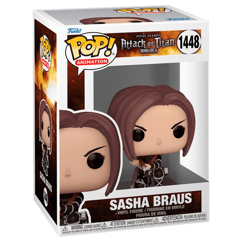 Фігурка для геймерів Funko Pop серії Атака титанів - Саша Браус (67927)