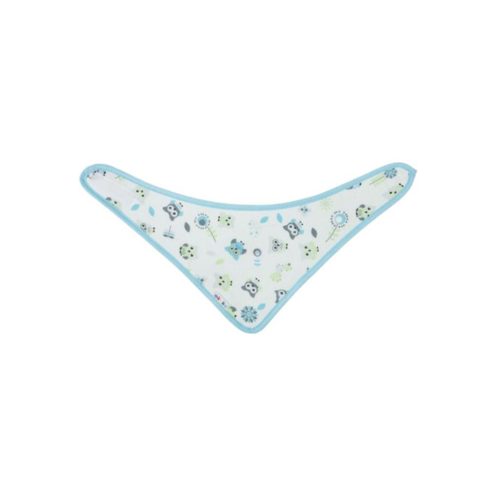 Нагрудничок Akuku бандана Блакитні Сови (A1471) Нагрудничок Akuku бандана Блакитні Сови (A1471)