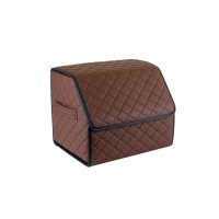 Organizer bag EVAtech ECO S 30x30x35 cm brown with brown thread (EHECESZZBR)