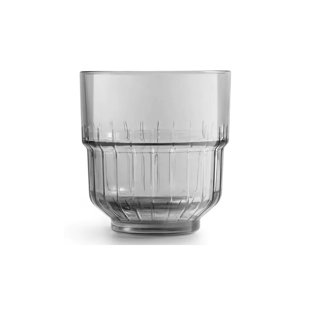 Склянка Onis (Libbey) Linq низька 355 мл Сіра (820508ВП) Склянка Onis (Libbey) Linq низька 355 мл Сіра (820508ВП)