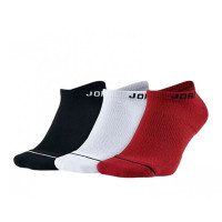 Шкарпетки Nike U ED CUSH POLY NS 3PR 144 DX9656-902 38-42 3 пари Червоний/Білий/Чорний (196152694317)