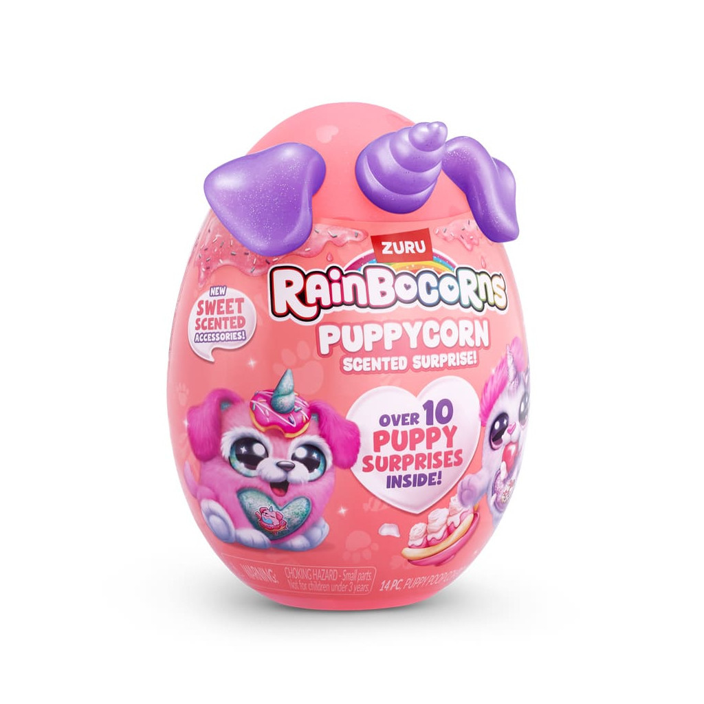 М'яка іграшка Rainbocorns сюрприз A серія Puppycorn Scent Surprise (9298A)