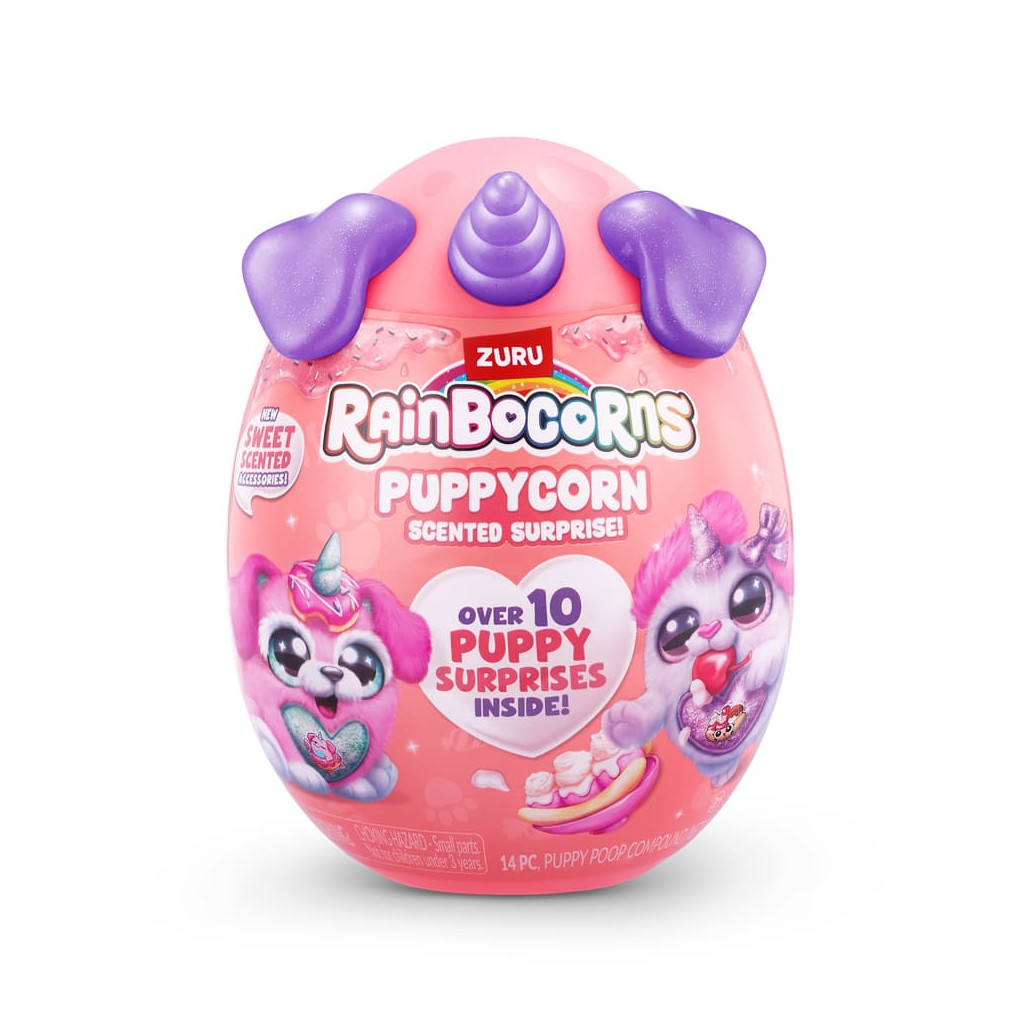М'яка іграшка Rainbocorns сюрприз A серія Puppycorn Scent Surprise (9298A)
