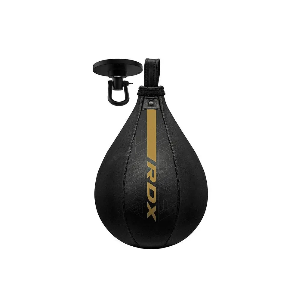 Груша боксерська RDX F6 Kara Speed Boll + swivel Matte Golden (2SBR-F6MGL)