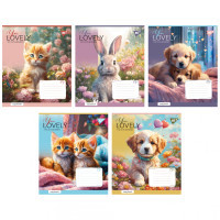 Notebook Yes You Lovely 12 sheets line (766954)