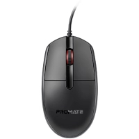 Мишка Promate CM-1200 USB Black (cm-1200.black)