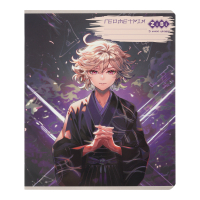 ZiBi subject notebook ANIME 48 sheets cell, geometry (ZB.1704-07)