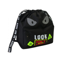 Cool For School Shoe Bag Black with Pocket (CF87311)