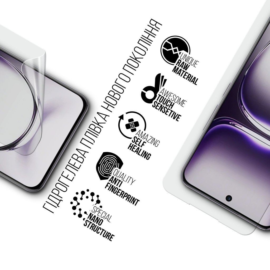 Плівка захисна Armorstandart OPPO Reno12 Pro (ARM77915) Плівка захисна Armorstandart OPPO Reno12 Pro (ARM77915)