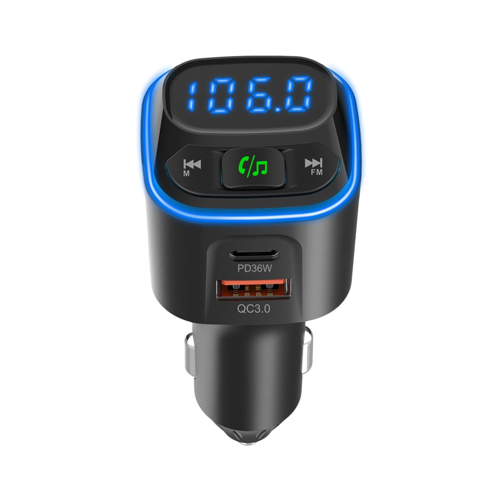 FM модулятор Gelius Tune GP-FMT051 (PD/QC) 36 Watt Black (GP-FMT051)