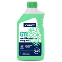 Antifreeze Yuko -32 Super G11 green. 1 liter (4823110404386)