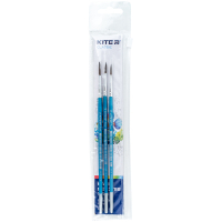 Kite Classic painting brush set of 3 brushes: pony round 3,4,5 in pencil case (K-349)