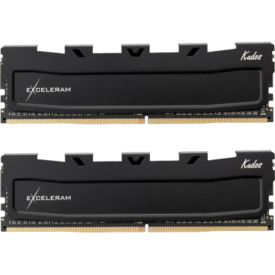 Модуль пам'яті для комп'ютера DDR5 32GB (2x16GB) 6200 MHz Black Kudos eXceleram (EK50320623238CD)