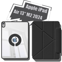 Чохол до планшета BeCover Ultra Slim Origami Flex Apple iPad Air 13" M2/M3 (2024/2025) Black (712980)