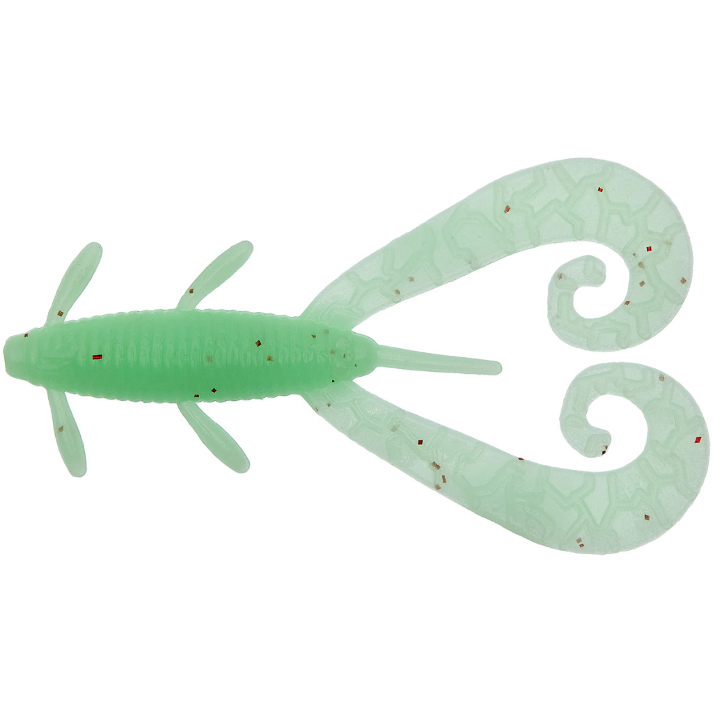Силікон рибальський Reins G-Tail Twin 2" 146 Hot Cucumber (10 шт/уп.) (1552.08.21)
