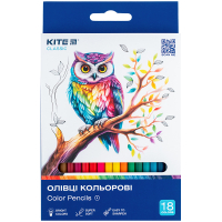 Colored pencils Kite Classic 18 colors (K-052)