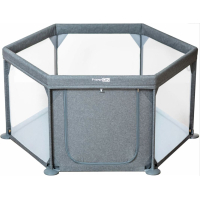 Дитячий манеж FreeON HEXAGON Grey (44459)