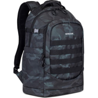 Tourist backpack RivaCase Sherwood Molle 28 l khaki (7631 (Navy Camo))