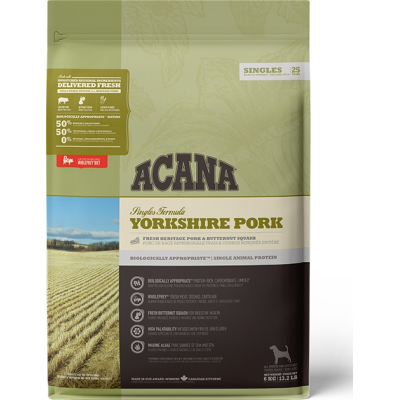Сухий корм для собак ACANA Yorkshire Pork 6 кг (0064992572600)