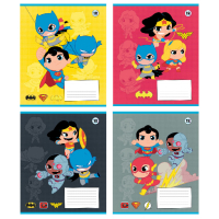 Kite DC Comics Notebook, 12 Sheets, Slash Line (DC25-235)