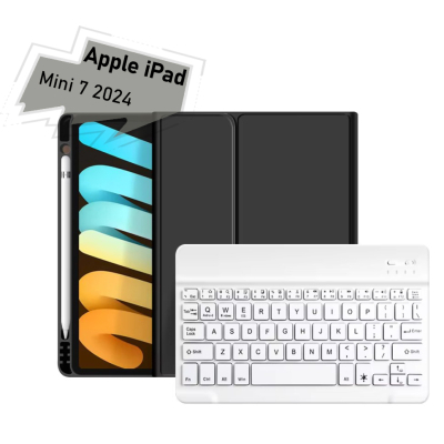 Чохол до планшета BeCover with keyboard Apple iPad Mini 7 2024 Black (712992)