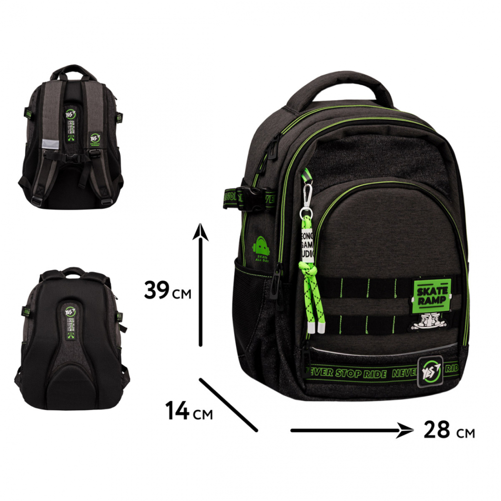 Рюкзак шкільний Yes Skate Ramp TS-109 (550005)
