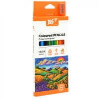 Colored pencils Yes Orange Line 12/24 colors with sharpener (290755)