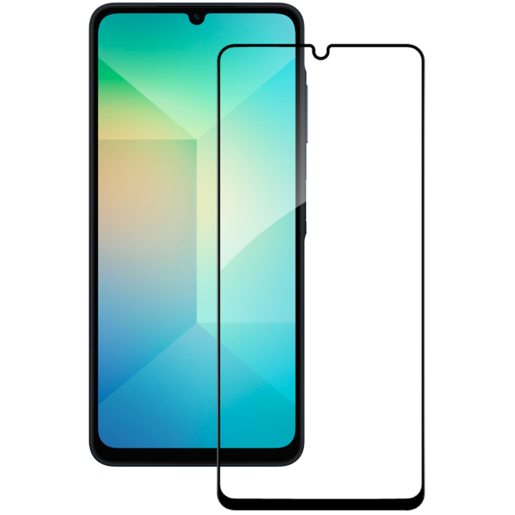 Скло захисне ACCLAB Full Glue Samsung A06 Black (1283126598814)