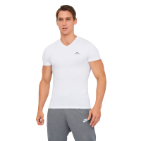 Футболка Kappa T-shirt Mezza Manica Scollo V K1311 Bianco білий XL (8052394813935)