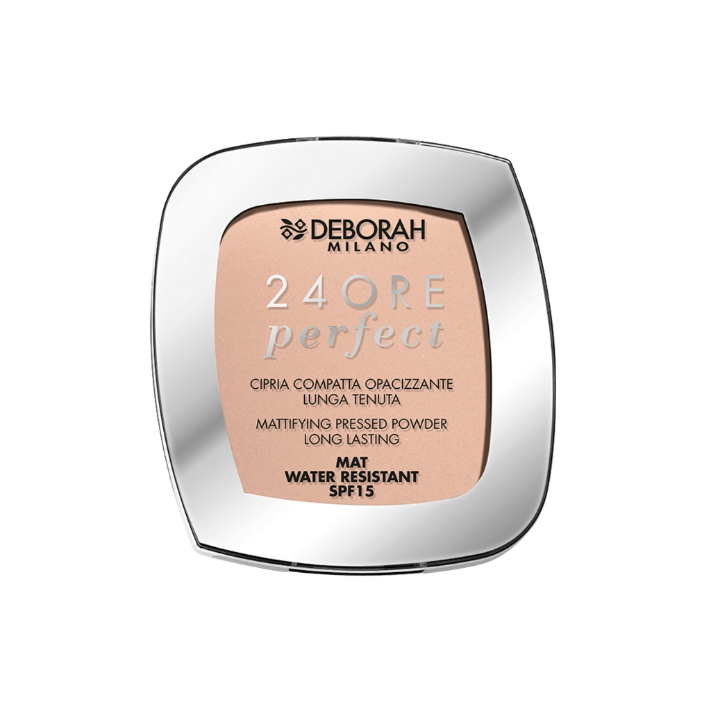 Пудра для обличчя Deborah 24Ore Perfect SPF15 03 - Rose (8009518332278)
