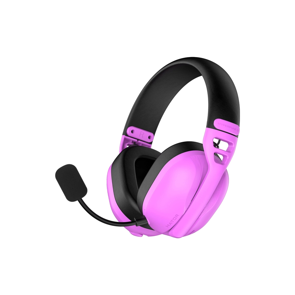 Навушники Hator Hyperpunk 3 Wireless Hi-Res SyncHUB connection Cyber Violet (ESH19) Навушники Hator Hyperpunk 3 Wireless Hi-Res SyncHUB connection Cyber Violet (ESH19)