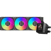 Система рідинного охолодження PcCooler DC360 Pro ARGB Display BK