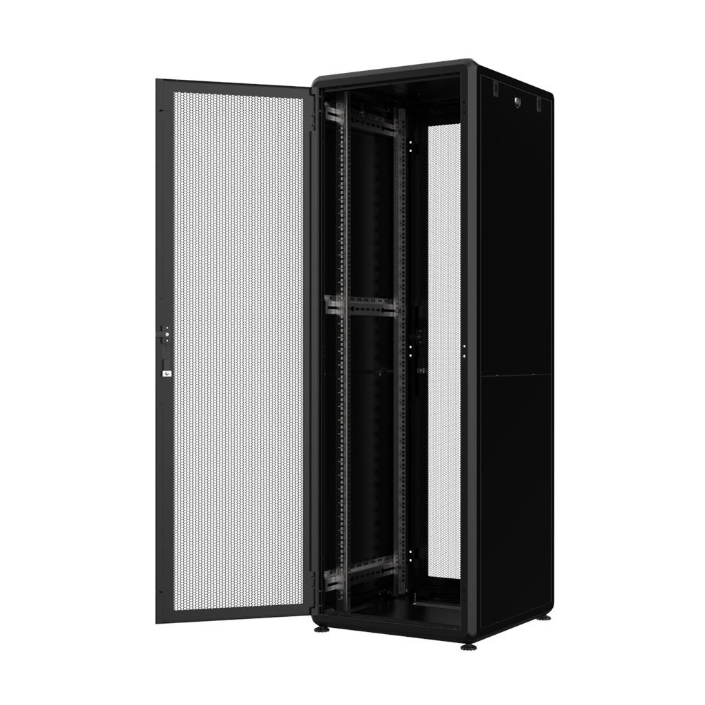 Шафа напольна Mirsan 42U GTV 19" 600x600, перфорація 63%, RAL 9005 (MR.GTV42U66DE.01_PRF63) Шафа напольна Mirsan 42U GTV 19" 600x600, перфорація 63%, RAL 9005 (MR.GTV42U66DE.01_PRF63)