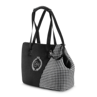 Pet carrier Chloe's Home Porto 64x34x25 cm black (CLH8324)