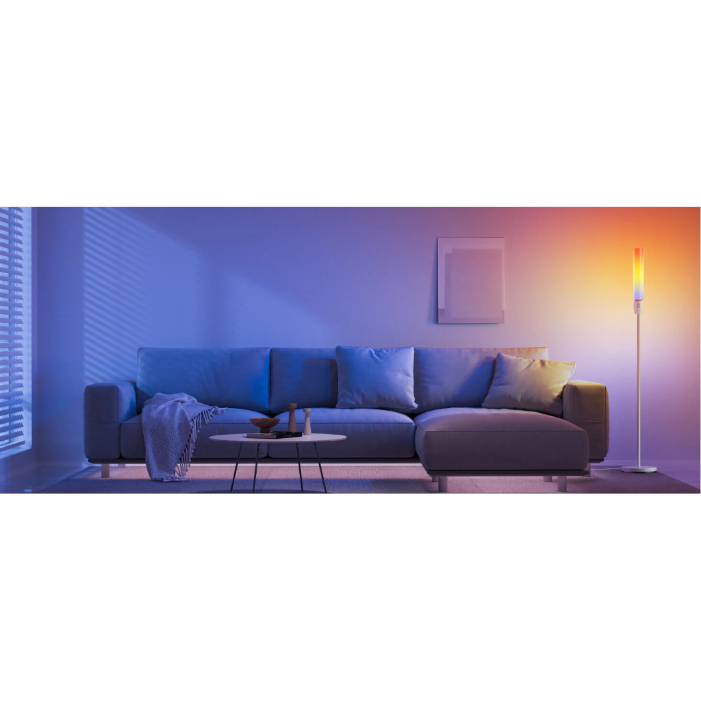 Торшер Govee H6078, 1500Lm, RGBICW, WI-FI/Bluetooth, white (H6078302)