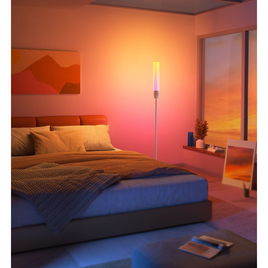 Торшер Govee H6078, 1500Lm, RGBICW, WI-FI/Bluetooth, white (H6078302)