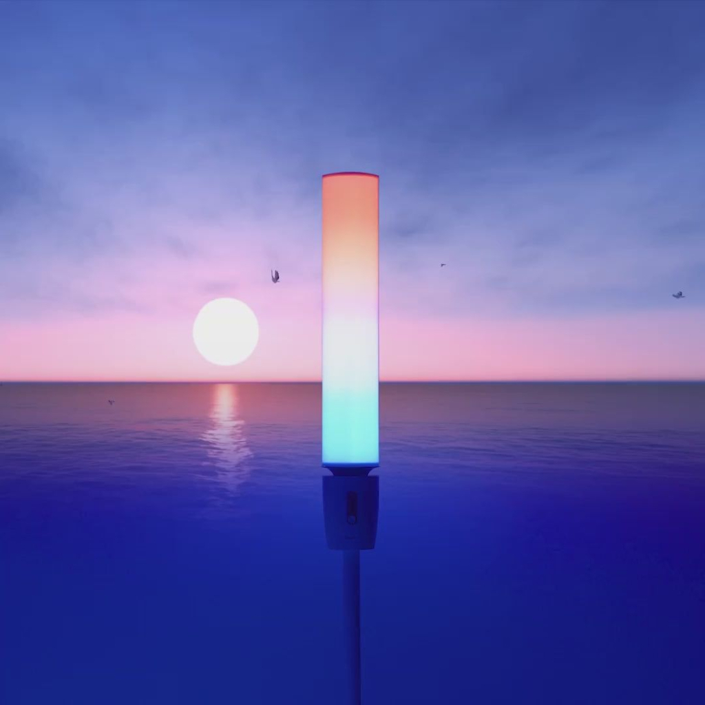 Торшер Govee H6078, 1500Lm, RGBICW, WI-FI/Bluetooth, white (H6078302)