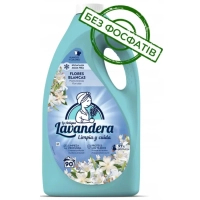 Washing gel La Antigua Lavandera Flores Blancas With jasmine aroma 4.5 l (8435495838241)