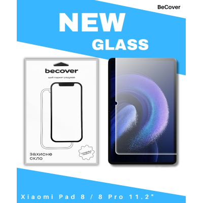Скло захисне BeCover Xiaomi Pad 8 / 8 Pro 11.2" Clear (714575)