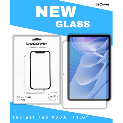 Скло захисне BeCover Teclast Tab P50AI 11.0" (714610)