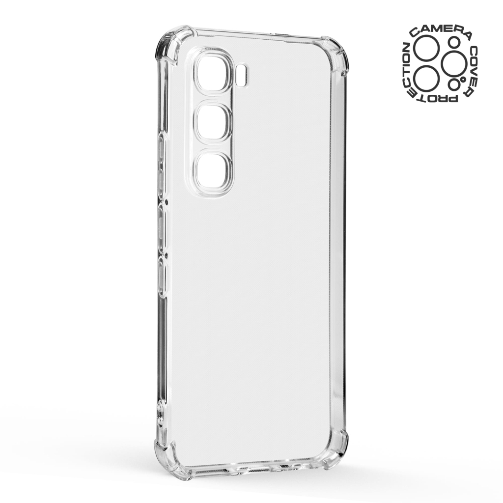 Чохол до мобільного телефона Armorstandart Air Force Infinix Hot 60 Pro 4G Camera cover Clear (ARM88668) Чохол до мобільного телефона Armorstandart Air Force Infinix Hot 60 Pro 4G Camera cover Clear (ARM88668)