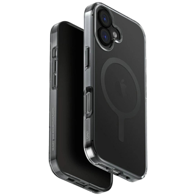 Чохол до мобільного телефона Uniq Clario iPhone 17 Magclick Charging Black (8886463694732)