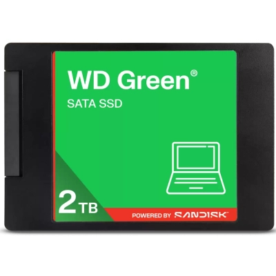 Накопичувач SSD 2.5" 2TB GREEN WD (WDS200T5G0A-00CPT0)