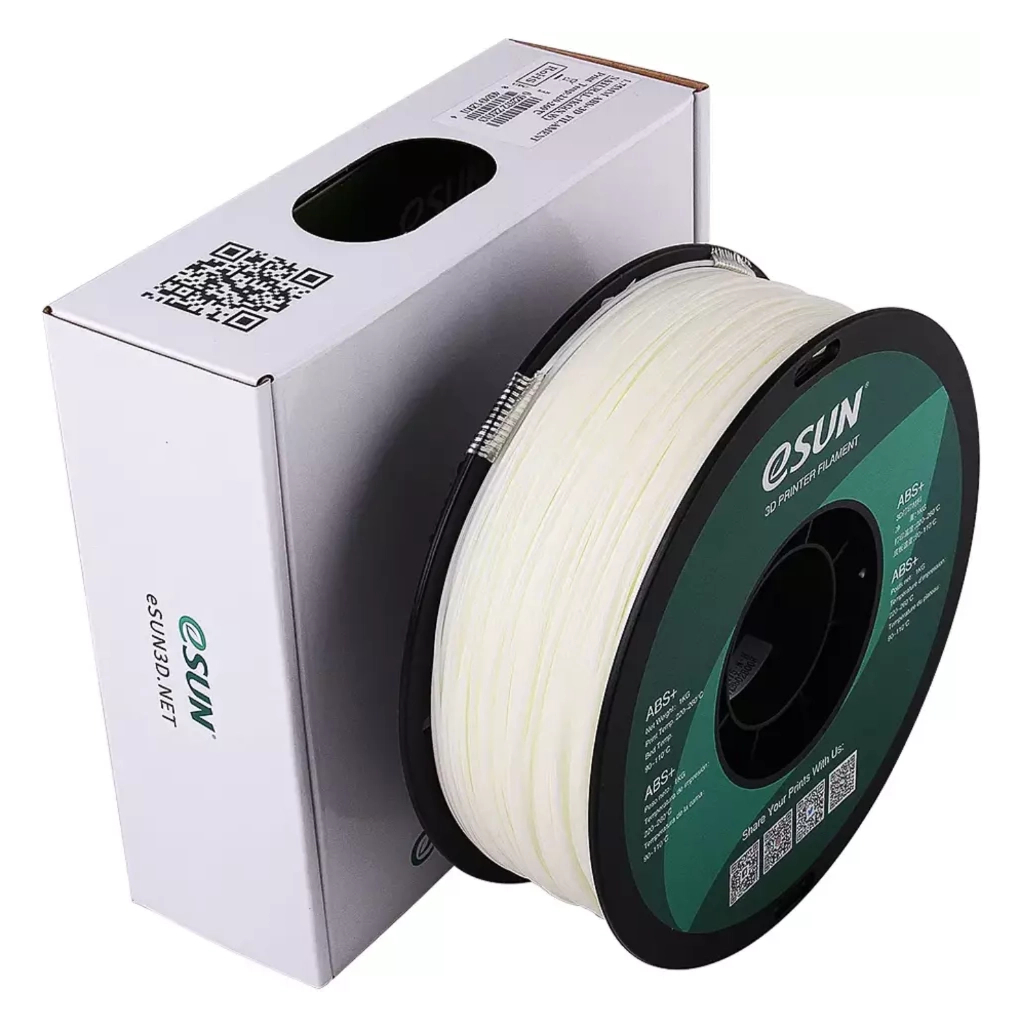 Пластик для 3D-принтера eSUN ABS+, 1кг, 1.75мм, NATURAL (ABS+P175N1)