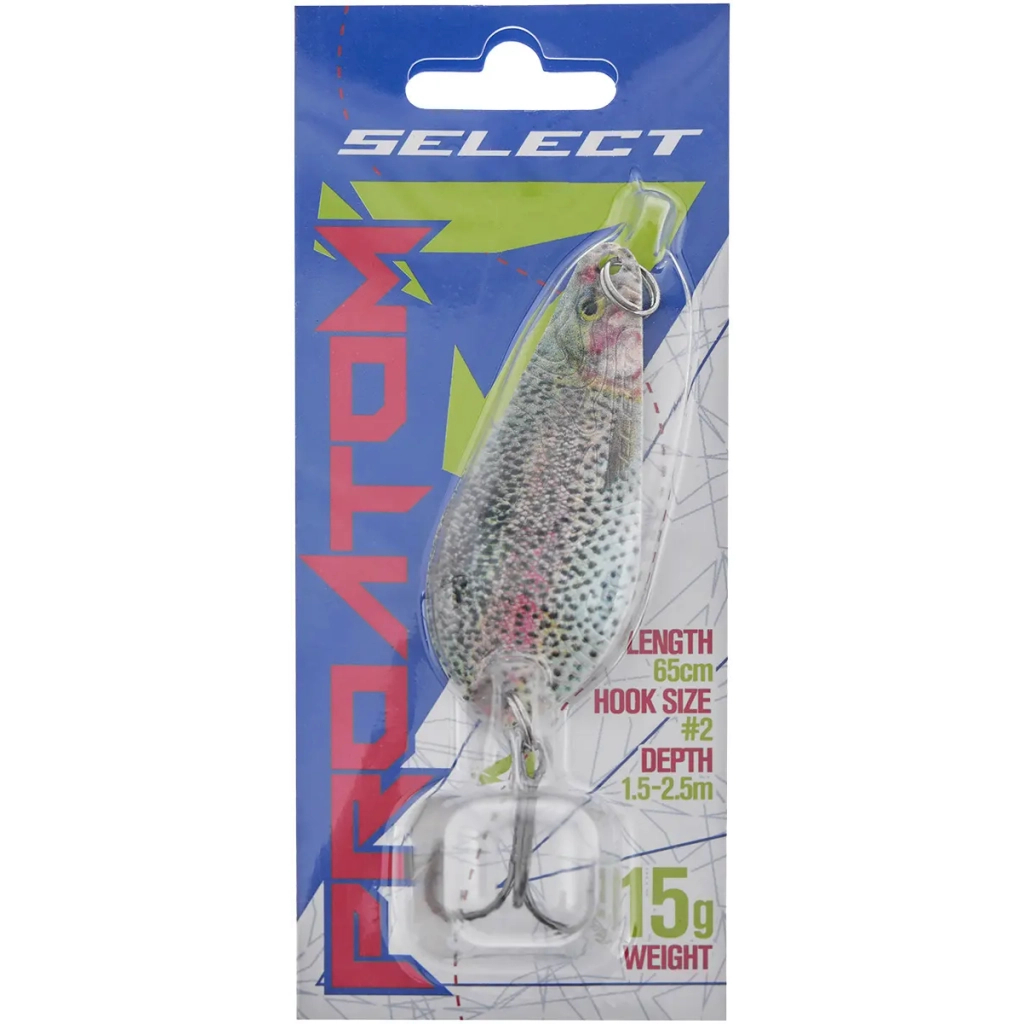 Блешня Select ProAtom 15.0g 65mm S48 (1870.74.11) Блешня Select ProAtom 15.0g 65mm S48 (1870.74.11)