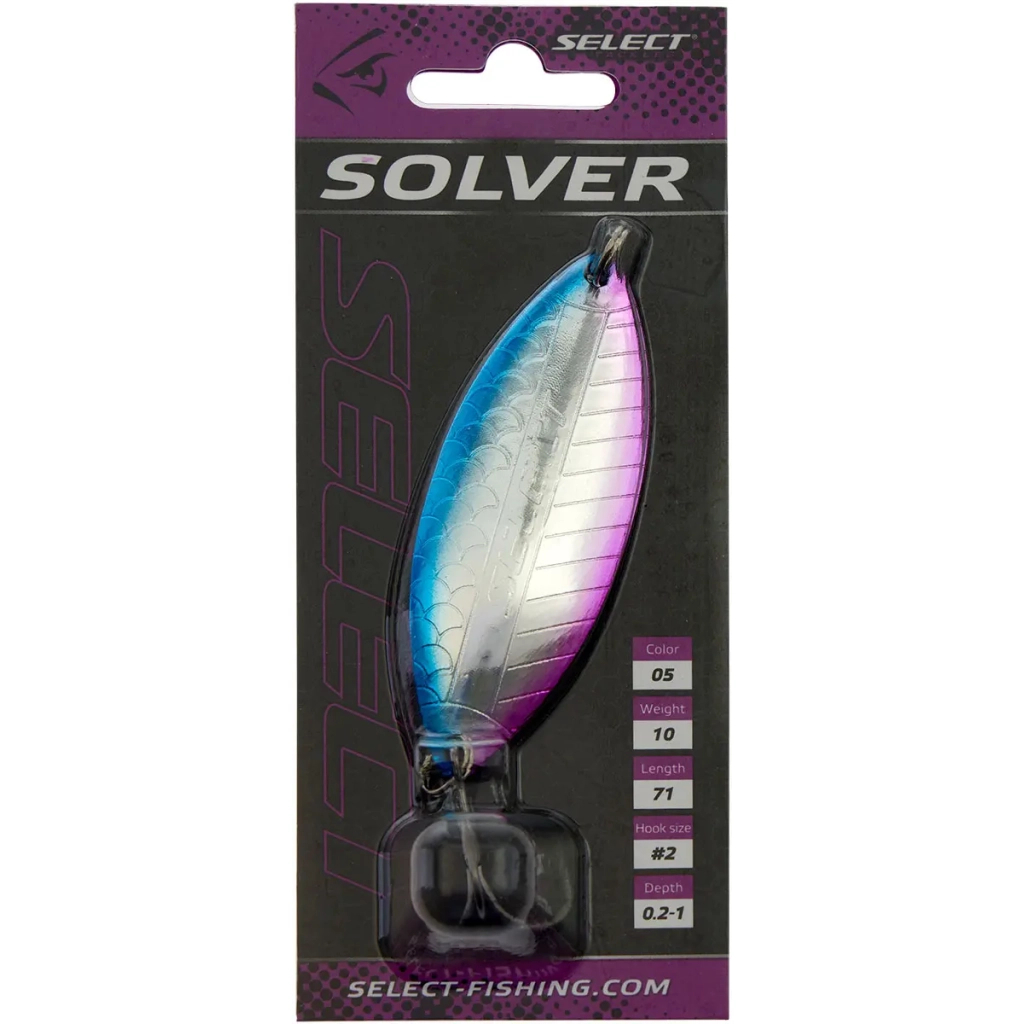 Блешня Select Solver 10.0g 71mm 05 (1870.67.93) Блешня Select Solver 10.0g 71mm 05 (1870.67.93)
